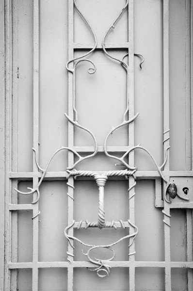 Details Art Nouveau Style Door Amiens France — Stock Photo, Image