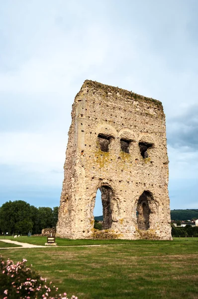 Храм Януса Отуне Франция Римляне Называли Город Августодунум Построен Время — стоковое фото
