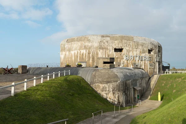 Batterie Todt German Gun Emplacement Second World War Audinghen Cape — Stock Photo, Image