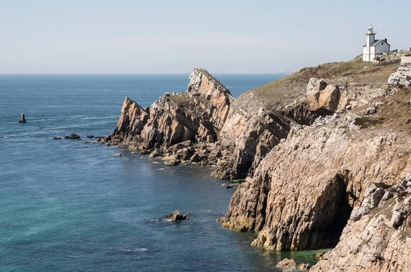 Toulinget Cap Camaret Sur Mer Brittany France — стоковое фото