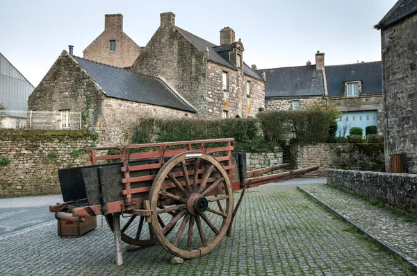 Gamla Kvarn Apple För Att Göra Cider Och Calvados Bretagne — Stockfoto