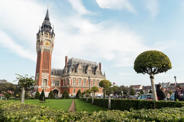 Calais City Hall Calais Haut France — Stock Photo, Image