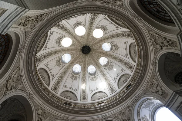 Interior View Dome Ancient Cathedral Stock Picture