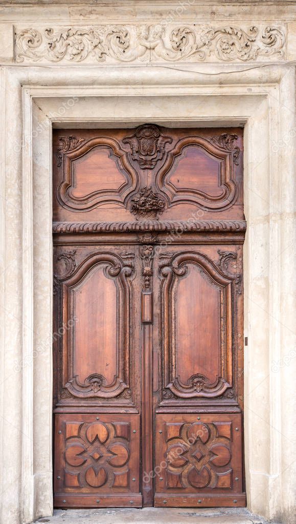 Beautiful vintage door details