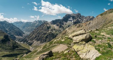Ecrins, Alpler, Fransa'nın ulusal parc dağlarda