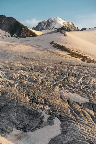 Glacier Tour Montanhas Alpinas Chamonix Mont Blanc Haute Savoie Auvergne — Fotografia de Stock