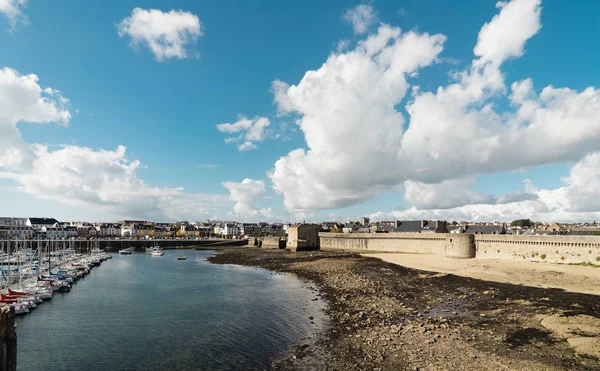 Gamla Murarna Till Ville Stänga Gamla Kärnan Concarneau Bretagne Frankrike — Stockfoto