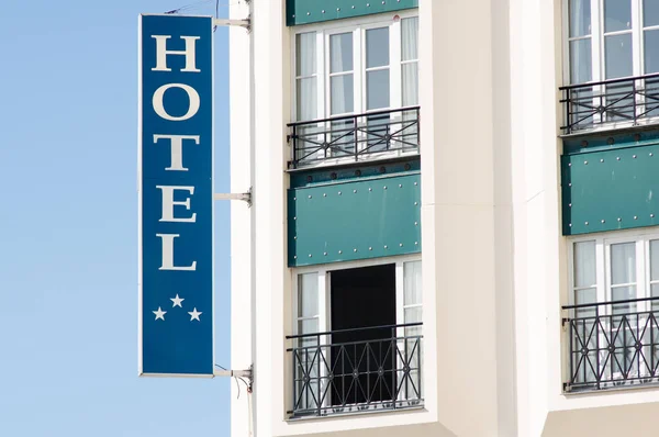 Приморський Готель Sign Trouville Франція — стокове фото