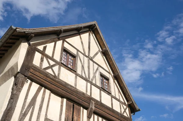 Timber frame building in Deauville, France