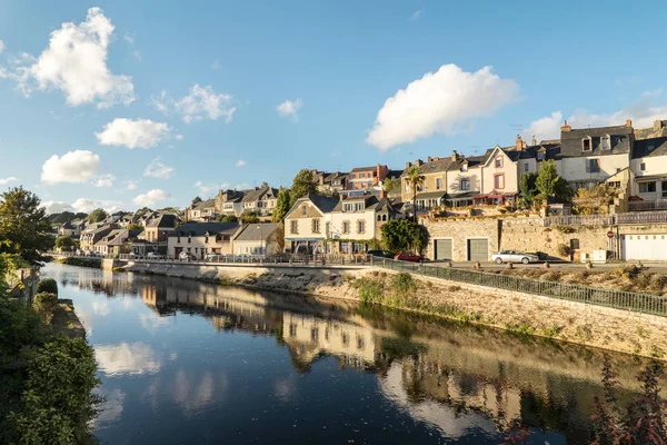 Josselin Vid Floden Orust Bretagne Frankrike — Stockfoto