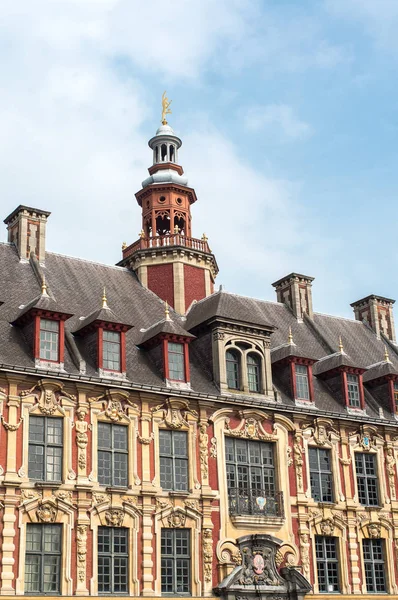 Flanders Style Windows Lille France — Stock Photo, Image