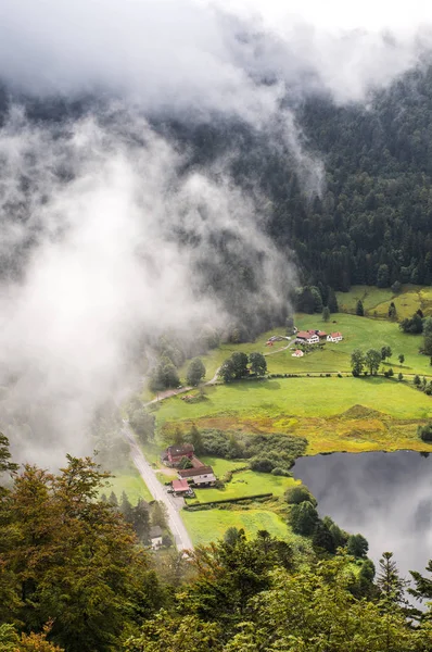 High Angle View Valley Vosges Mountain Lorraine France — Stock Photo, Image