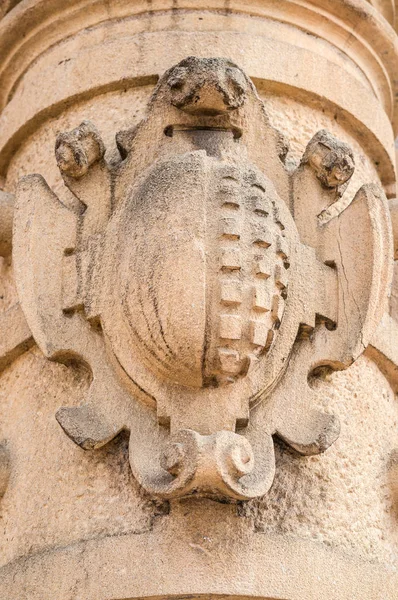 Detalle Las Tallas Catedral Gótica San Etienne Metz Mosela Lorena — Foto de Stock