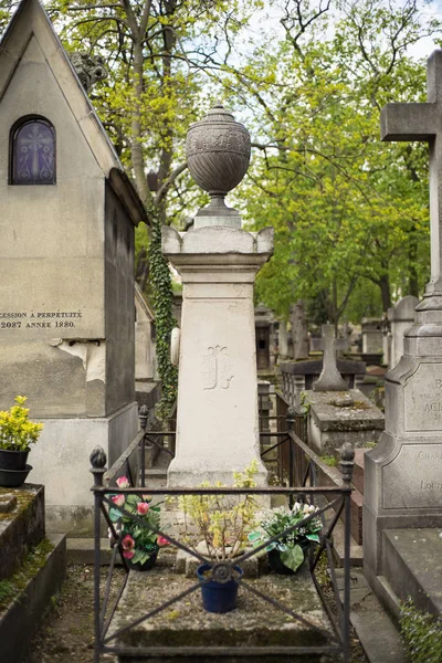 Париж Франція Квітня 2016 Гюстав Моро Могили Кладовищі Монмартр Він — стокове фото
