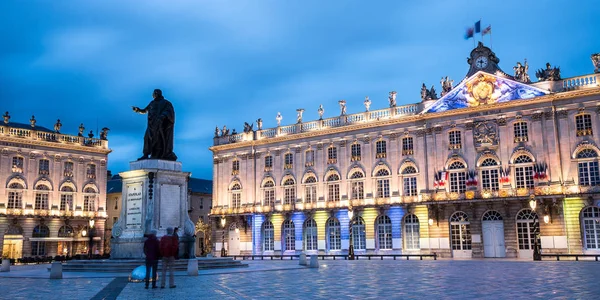 Plac Stanisława Miejsce Nancy Francja Wpisanego Listę Światowego Dziedzictwa Unesco — Zdjęcie stockowe