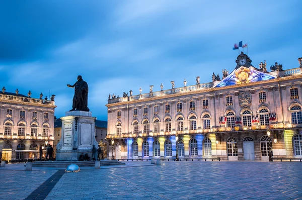 Plac Stanisława Miejsce Nancy Francja Wpisanego Listę Światowego Dziedzictwa Unesco — Zdjęcie stockowe