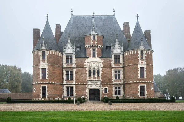 Замок Мартенвиль Норфеи Франция — стоковое фото