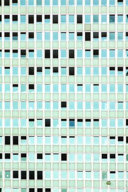 Minimalist tarzı ile modern bina cephe