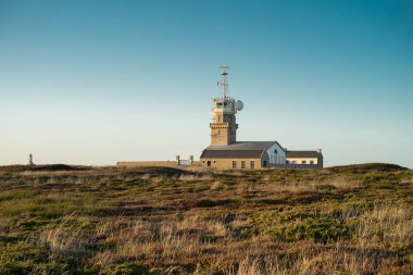 Kıyı gözetleme kulesi, Pointe du Raz Brittany, Fransa
