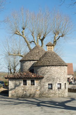 Taş kulede Hospitalet, Rocamadour, Fransa
