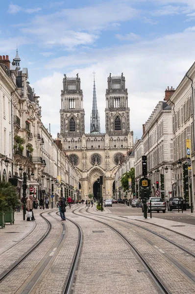 Orleans Francia Mayo 2014 Vista Catedral Orleans Sede Del Obispo — Foto de Stock