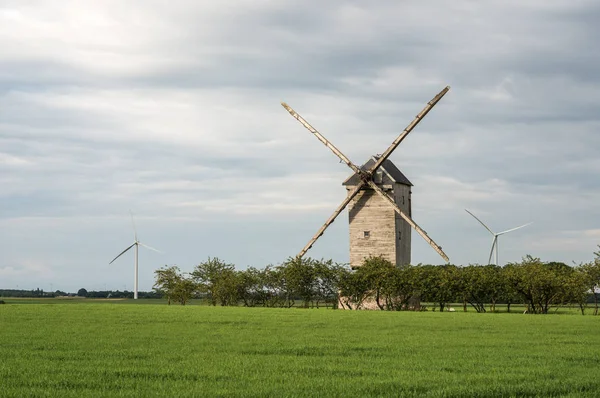 Moulin Vent Chesnay Près Chartres France — Photo