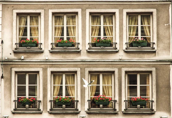 Facciata Nostalgica Hotel Parigi Francia — Foto Stock