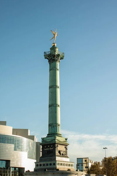 Στήλη Του Ιουλίου Γαλλικά Στήλη Juillet Είναι Ένα Μνημείο Για — Φωτογραφία Αρχείου