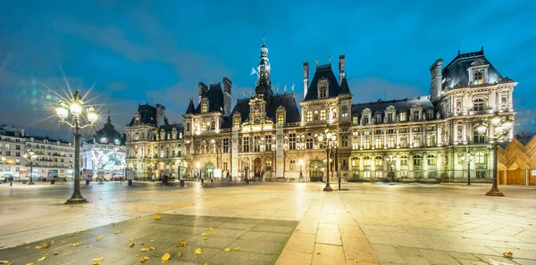 Paris Franciaország November 2016 Panorámás Kilátás Nyílik Párizs Város Halll — Stock Fotó