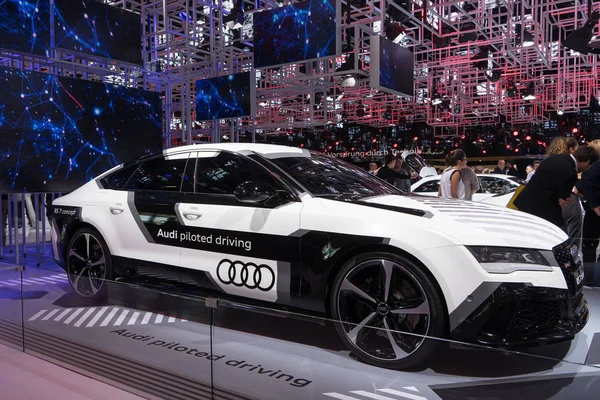 Paris France October 2016 Audi Rs7 Concept Car Displayed Paris — Stock Photo, Image