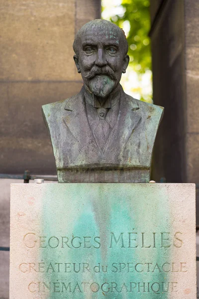 Paris Fransa Mayıs 2016 Georges Melies Mezar Pere Lachaise Mezarlığı — Stok fotoğraf