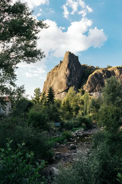 Volcano Rock Prade Massif Central Auvergne Haute Loire Massif Central — Φωτογραφία Αρχείου