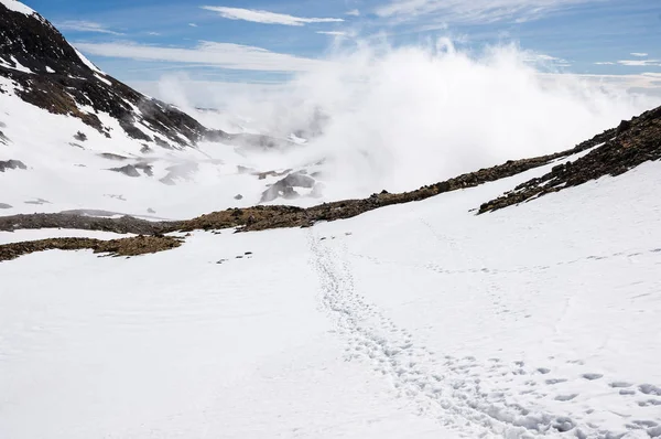Пейзаж Піренеях Під Вершиною Pic Carlit Франція — стокове фото