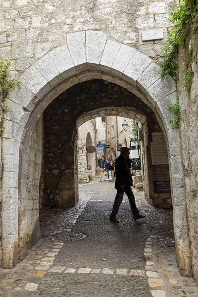 Saint Paul Vence Francia Maggio 2016 Ingresso Del Paese Saint — Foto Stock