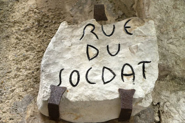 Whickham Znak Saint Paul Vence Francuski Rivera Francja — Zdjęcie stockowe