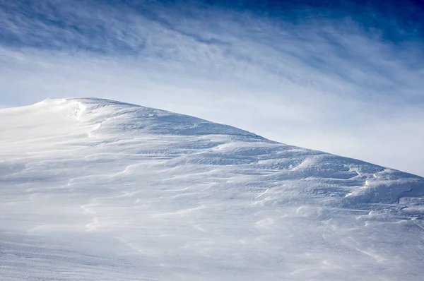 Fundo Encosta Montanha Nevado Val Isere França — Fotografia de Stock