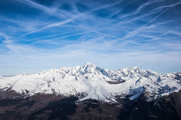 Aiguille Chardonnet Sunrise Chamonix Mont Blanc Haute Savoie Auvergne Rhone Royalty Free Stock Photos