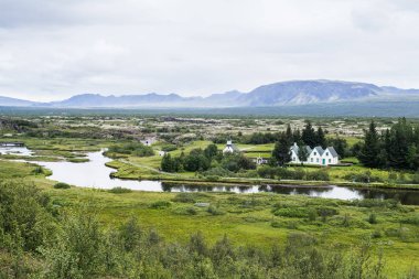 İlk İzlanda Meclis Thingvellir Kilisesi sitedir.