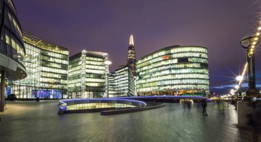 Londra, İngiltere - 20 Şubat 2017: panoramik 'kepçe' - Londra açık bir amfiteatr. 