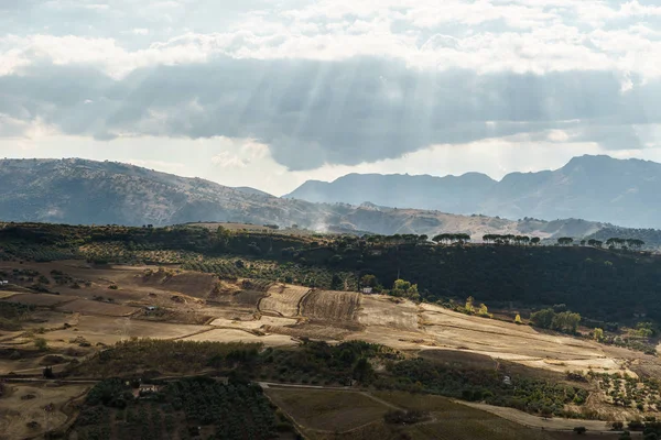 View Countryside Landscape Ronda Malaga Andalusia Spain — Stock Photo, Image