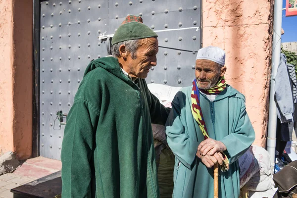 Imouzzzer Morocco Janeiro 2017 Pessoas Souk Immouzer — Fotografia de Stock