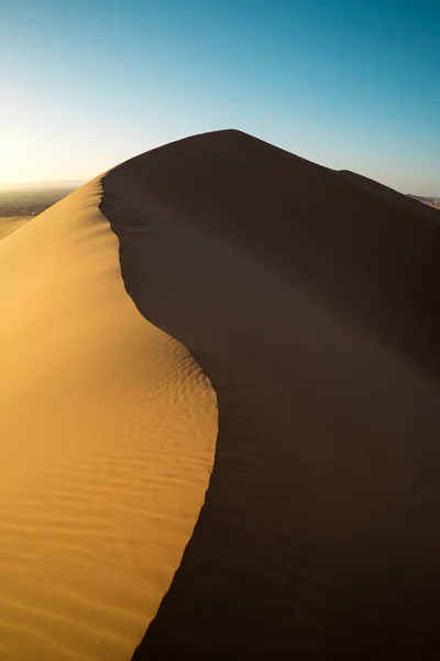 メルズーガ モロッコ Erg チェビ砂丘の尾根 — ストック写真