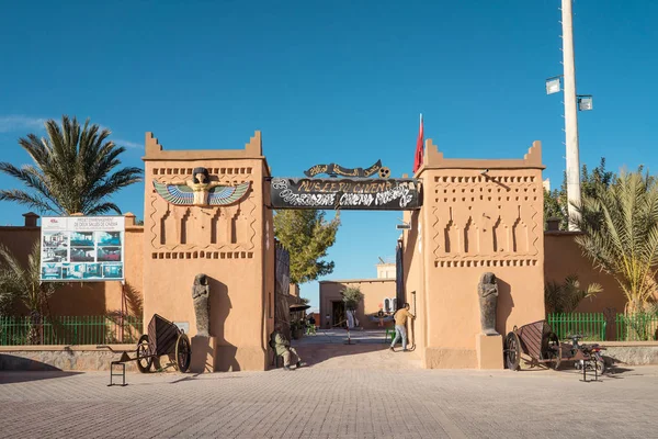 Ouarzazate Marokkó 2017 Január Bejárat Cla Film Studios Cla Studios — Stock Fotó