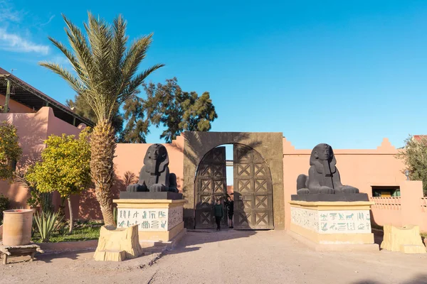 Ouarzazate Marruecos Enero 2017 Entrada Los Estudios Cla Film Cla —  Fotos de Stock