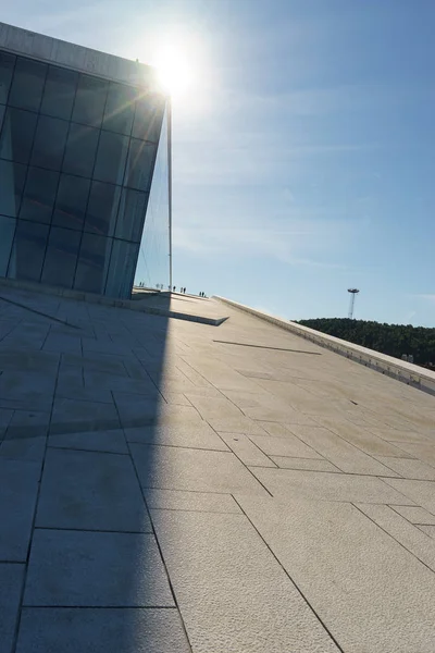 Oslo Norway August 2015 National Oslo Opera House Which Opened — Stock Photo, Image