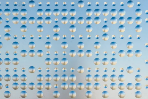 Абстрактный Синий Узор Каплями — стоковое фото