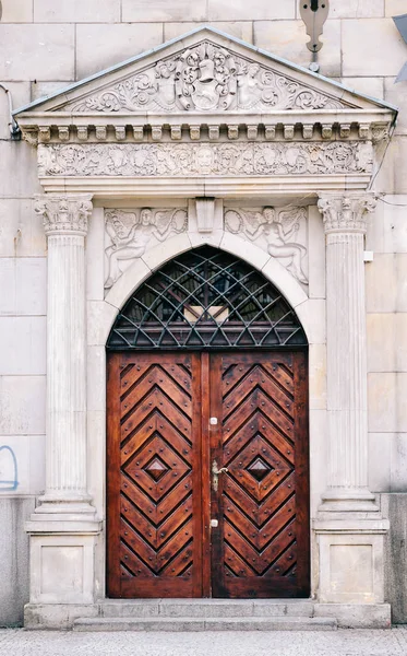 Vecchia Porta Medievale Varsavia Polonia — Foto Stock