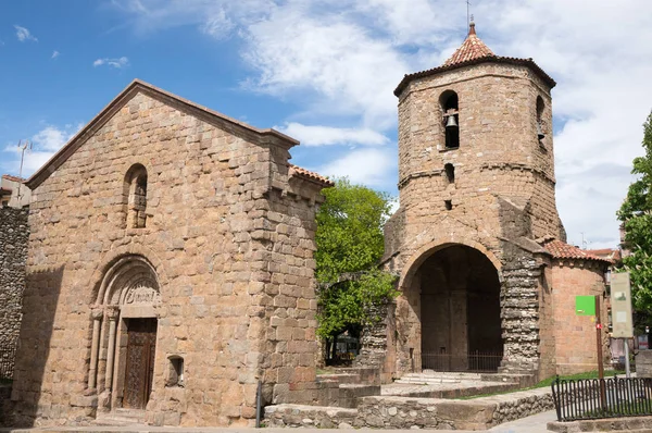 Sant Joan Les Abadesses Katalonia Hiszpania Średniowieczne Opactwo — Zdjęcie stockowe
