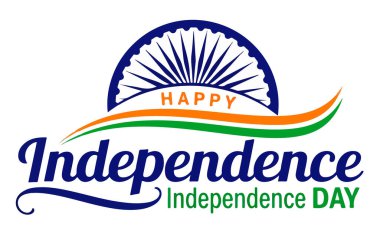 Hindistan 'ın Bağımsızlık Günü' nü bu Ashoka Çakra tasarımıyla kutlayın. Kartlar, posterler ve afişler için mükemmel. Vektör illüstrasyonu kolay kullanım için beyaz arkaplanda izole edildi.