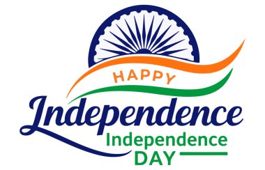 Hindistan Bağımsızlık günü arka plan öğeleri gösteren resim